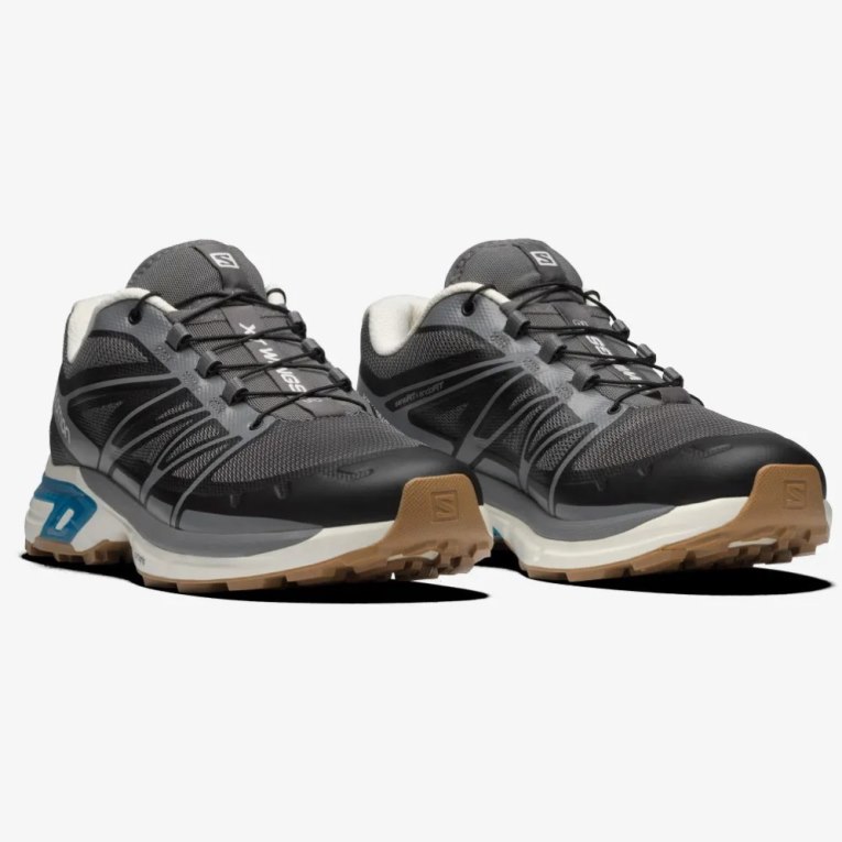 Dark Grey Salomon Xt-wings 2 Men's Sneakers | PH 17396P